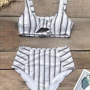 Navy & White bikini